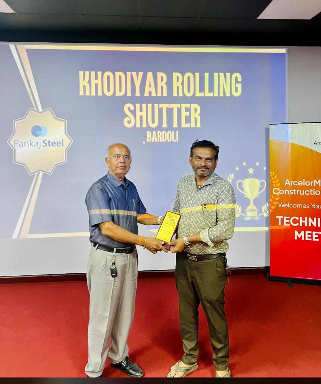 Khodiyar Rolling Shutter Award