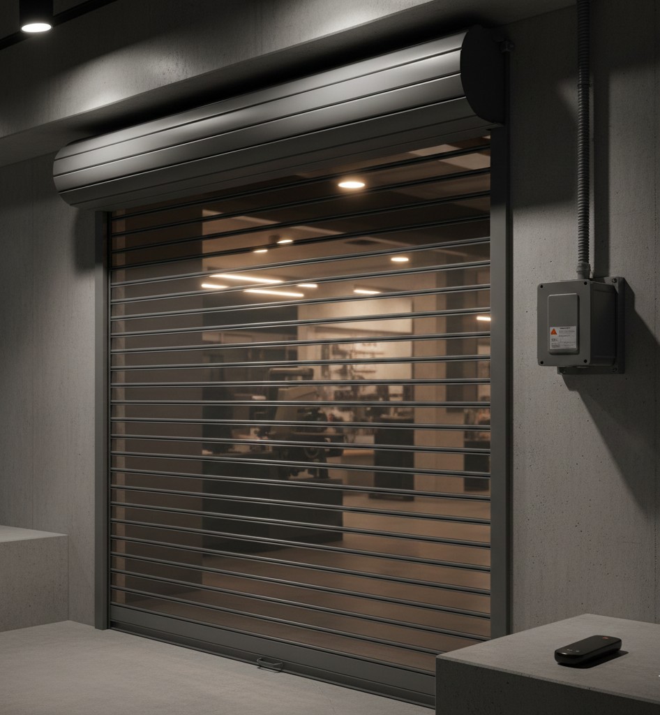 Motorised Automatic Rolling Shutter